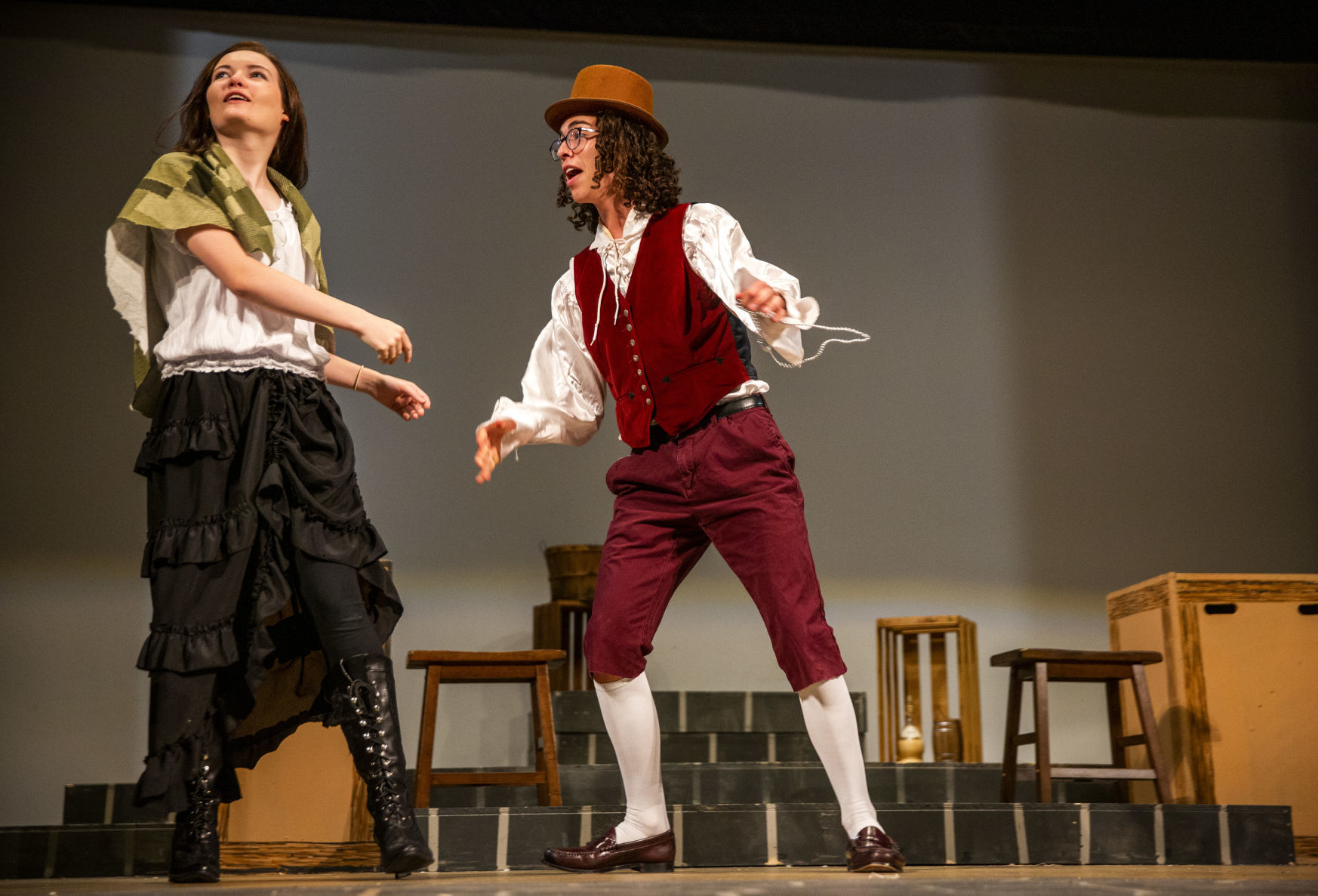 Les Miserables dress rehearsal
